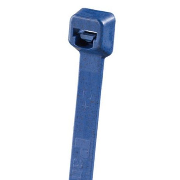 Panduit Cable Tie, 8, Polypropylene, Blue, PK100 PLT2I-C186